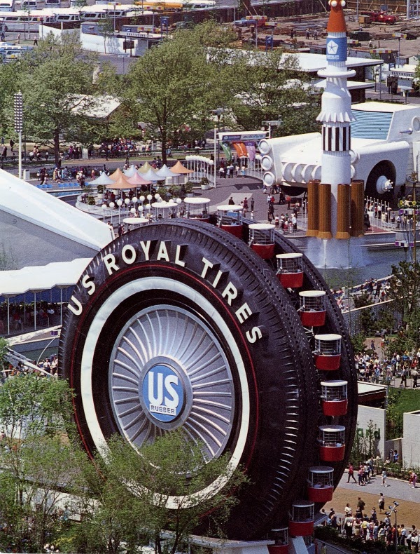 Uniroyal tire Ferris Wheel at the 1964 New York World's Fair