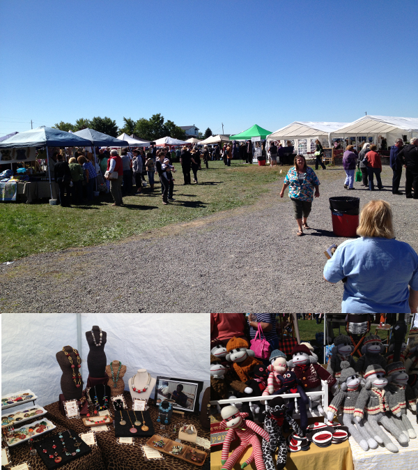 Garlic Festival Vendors Booths