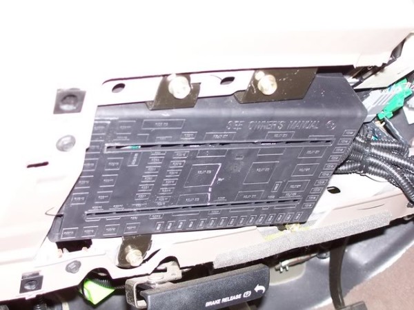 Ford F350 Fuse Box